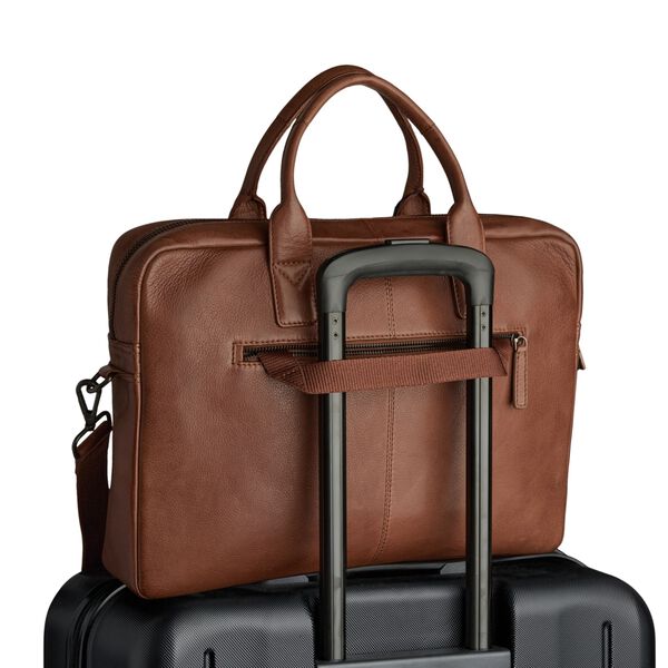 KnoxMBG Laptop Bag, cognac, Markberg