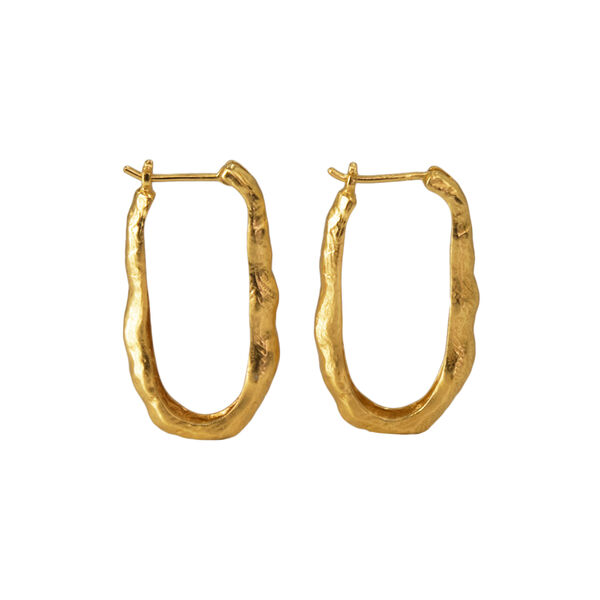 Jupitor Earrings, gold, Stone Copenhagen