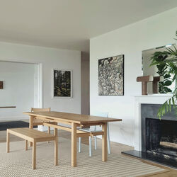 New York Rug, natural/white, Woodnotes