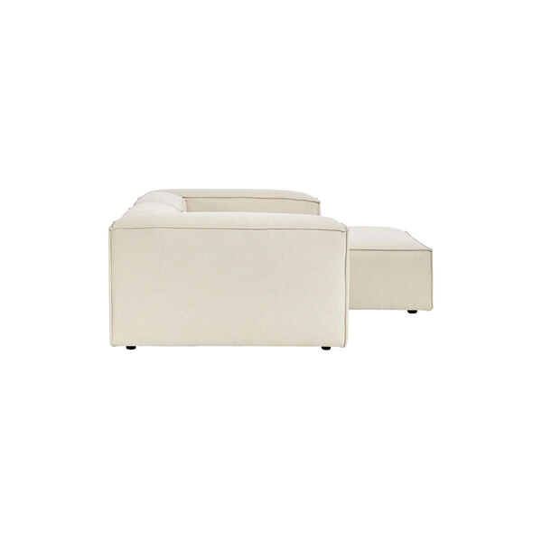 Lennon modulær hjørnesofa, vævet off white, Westwing Collection