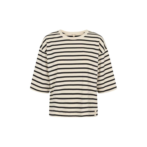 ESSigne Boxy T-shirt Stripe, pristine stripe, esm&eacute; studios