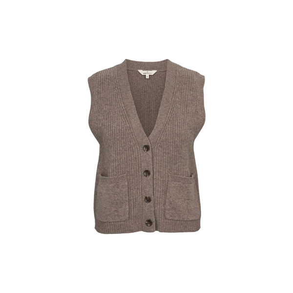 Liz Vest, portobella, Basic Apparel