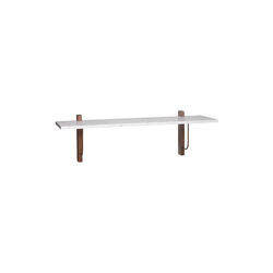 Corbel Shelf | White Marble Carrara | Hylde, Audo Copenhagen