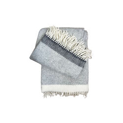 Vilhelm plaid, grey Vilhelm plaid, grey, Klippan Yllefabrik