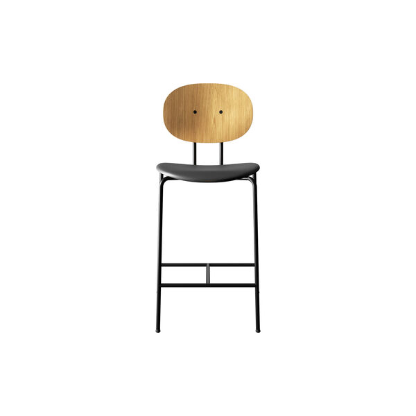 PIET HEIN Counter Chair, olieret eg/Solid Black 509, Sibast Furniture