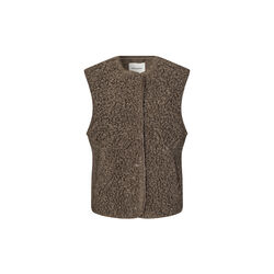VadaLL Vest SL, dark mokka, Lollys Laundry