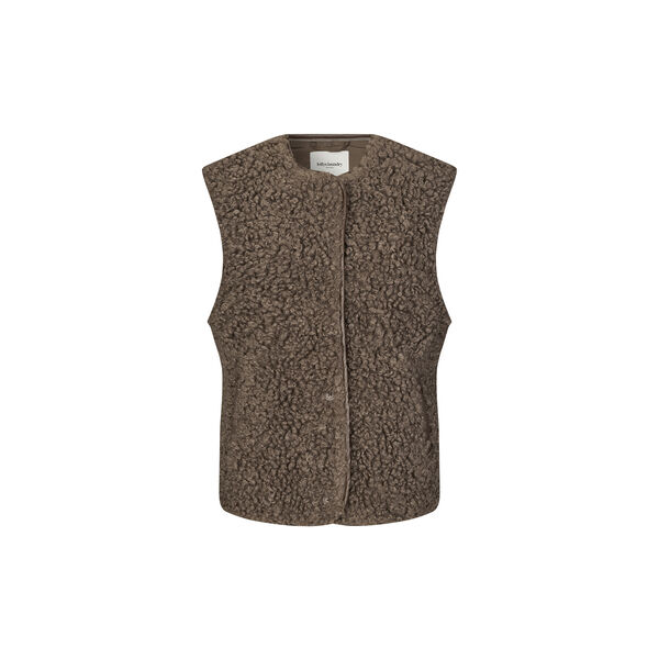 VadaLL Vest SL, dark mokka, Lollys Laundry