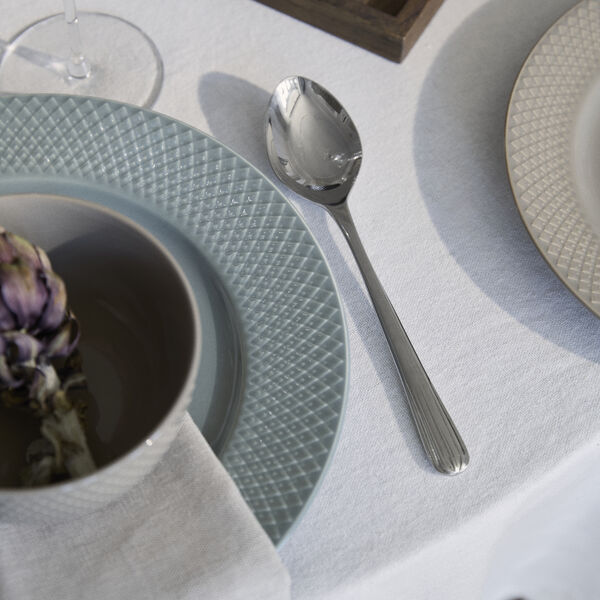 Rhombe Earth Middagstallerken &Oslash; 27 cm, moss, Lyngby Porcel&aelig;n