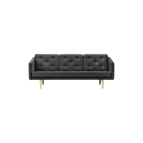 No. 1 2003 3 pers. sofa, dark grey/lakeret eg, Fredericia Furniture
