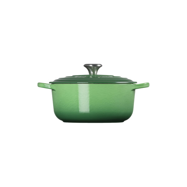 Signature rund st&oslash;bejernsgryde &Oslash; 20 cm, bamboo green, Le Creuset