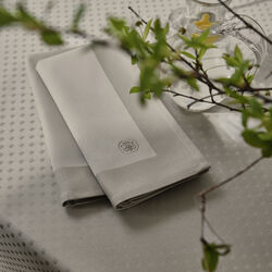 DAMASK serviet, greige, Georg Jensen Damask