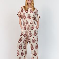 MathildeLL Jumpsuit SS, creme, Lollys Laundry