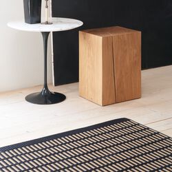 New York Rug, black/natural, Woodnotes