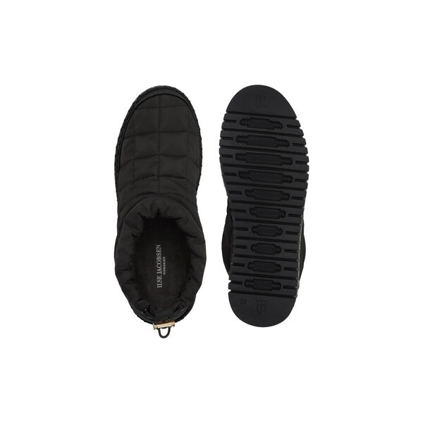 Tulip Low Padded Boot, black black, Ilse Jacobsen Hornb&aelig;k