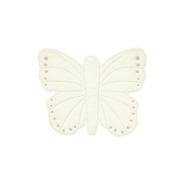Køb Sommerfugl legetæppe, off white | Cam