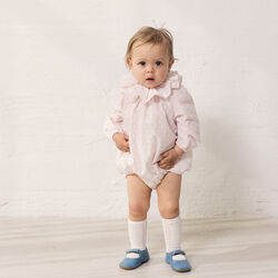 Rosetta LS Romper, rosa, MarMar Copenhagen
