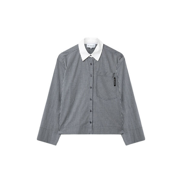BL-ALDINA YD 1 Skjorte, navy combi, Blanche CPH
