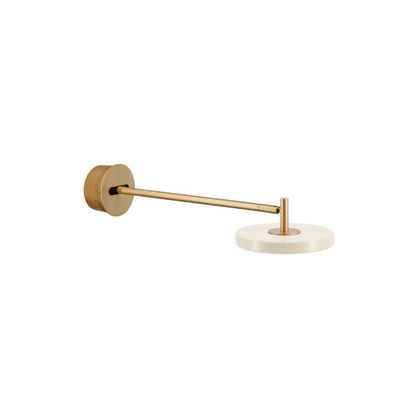 Asteria Long Wall Lamp, pearl white, UMAGE