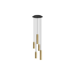 Patrone Cluster Ceiling Lamp Large, brass, Thorup Copenhagen