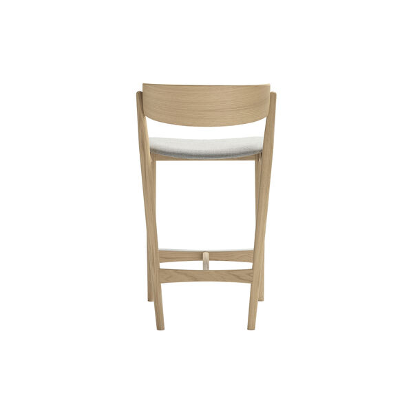 Sibast No 7 barstol, sæbebehandlet eg/lysegrå Sibast No 7 barstol, sæbebehandlet eg/lysegrå, Sibast Furniture