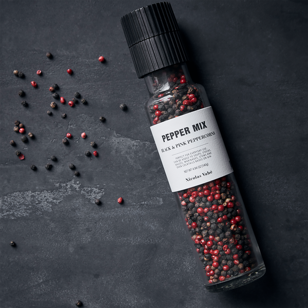 Peber Sort & pink mix, Nicolas Vah&eacute;