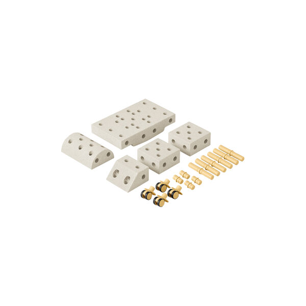 Explorer sæt, sand grey/honey yellow, MODU