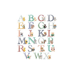 Abc Door Letter W, Konges Sl&oslash;jd