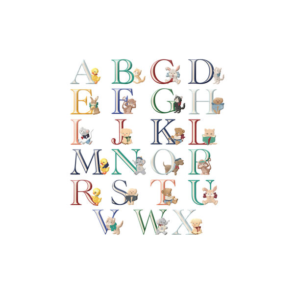 Abc Door Letter W, Konges Sl&oslash;jd