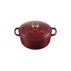 Signature rund gryde Ø 20 cm, garnet, Le Creuset