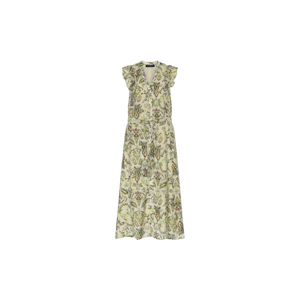 DuscleBBFransisca dress, multi green print, Bruuns Bazaar