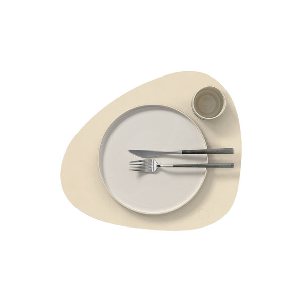 Nupo d&aelig;kkeserviet Curve L, vanilla, LIND DNA