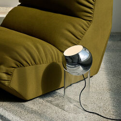 Topan VP14 Floor Lamp, chrome-plated Topan VP14 Floor Lamp, chrome-plated, &Tradition