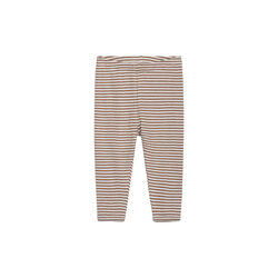 Baby Leggings Stripe, almond/offwhite, Serendipity