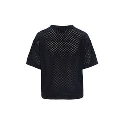 Kumi kort&aelig;rmet bluse, black, BITTE KAI RAND