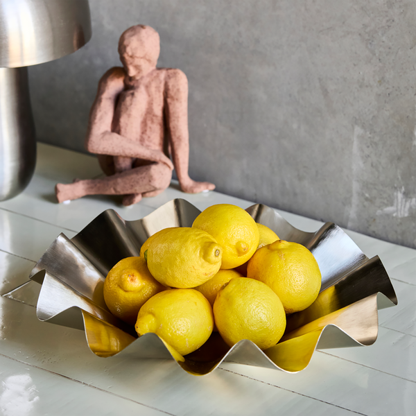 HDFlood Sk&aring;l, b&oslash;rstet s&oslash;lvfinish, House Doctor