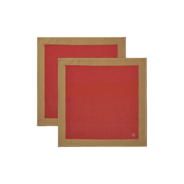 DAMASK serviet, archive red, Georg Jensen Damask