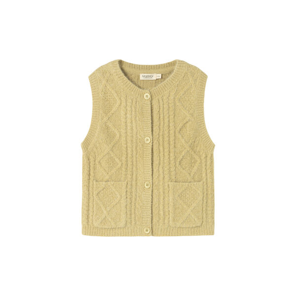 Taju Knitted Vest, harvest melange, MarMar Copenhagen