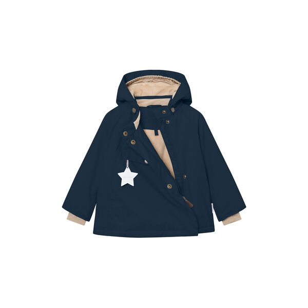 MATWANG Fleece Lined Winter Jacket, outer space, Mini A Ture