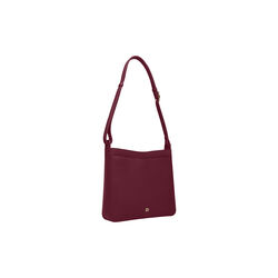 Pura Hobo Bag | Burgundy | Skuldertaske, Aigner