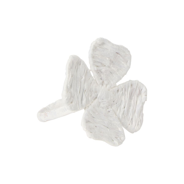 Four-Leaf Clover Napkin Ring, white, Lexington