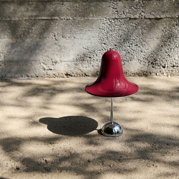 Pantop Portable bordlampe, cherry red, Verpan