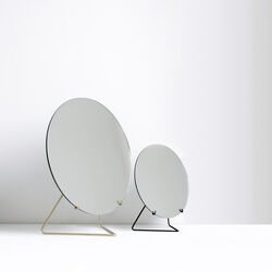 Standing Mirror, brass, MOEBE