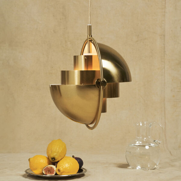 Multi-Lite Pendant, brass, GUBI