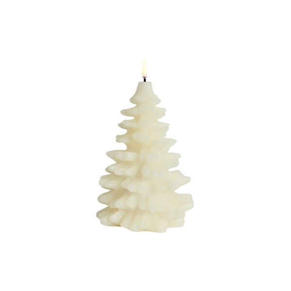 LED Christmas Tree Candle 21 cm, ivory, Uyuni Lighting