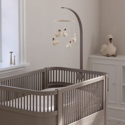 Uro- og sengehimmelholder, jetty beige, Sebra