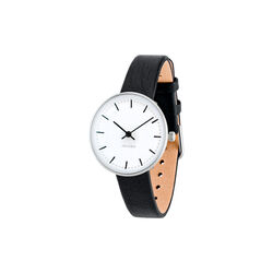City Hall armbåndsur, white/steel/black City Hall armbåndsur, white/steel/black, Arne Jacobsen Watches