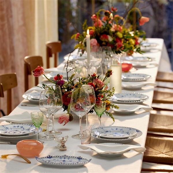 Musselmalet Helblonde asiet, Royal Copenhagen