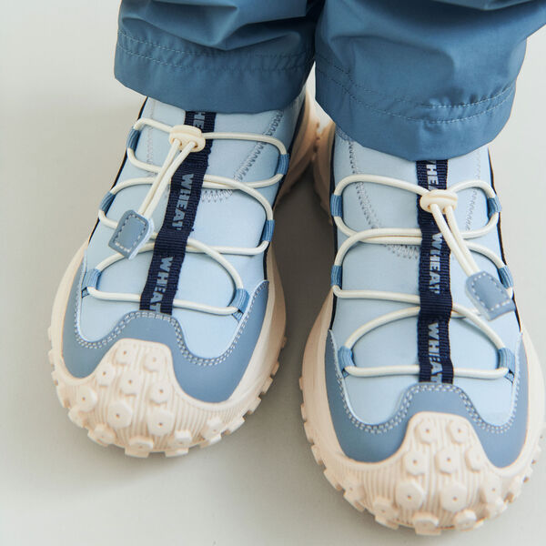 Sneaker Billie, summer sky, Wheat