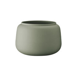 Klassisk vase bred stor, army, Ditte Fischer Copenhagen