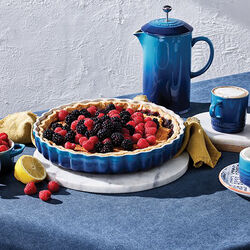 Heritage tærtefad, azure blue, Le Creuset